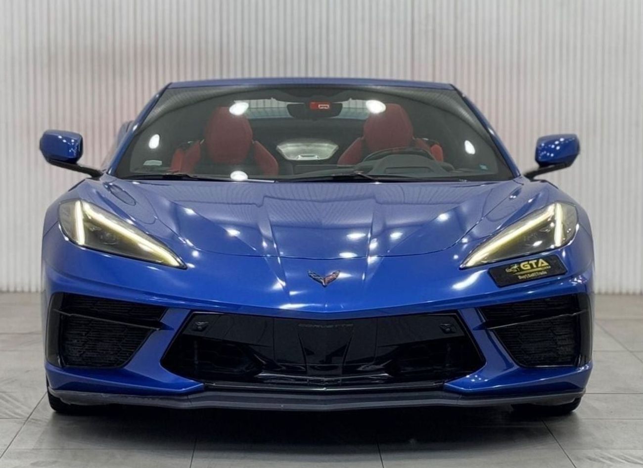 Chevrolet Corvette 3LT 6.2L (495 HP) Coupe 2021 Chevrolet Corvette 3LT, 1 Year Warranty, Full Service History, GCC