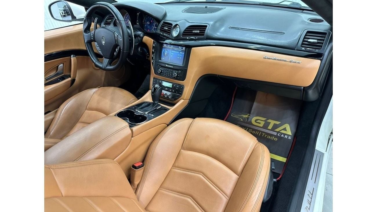 مازيراتي جران توريزمو 2015 Maserati GranTurismo Sport(Full Option), Service History, GCC