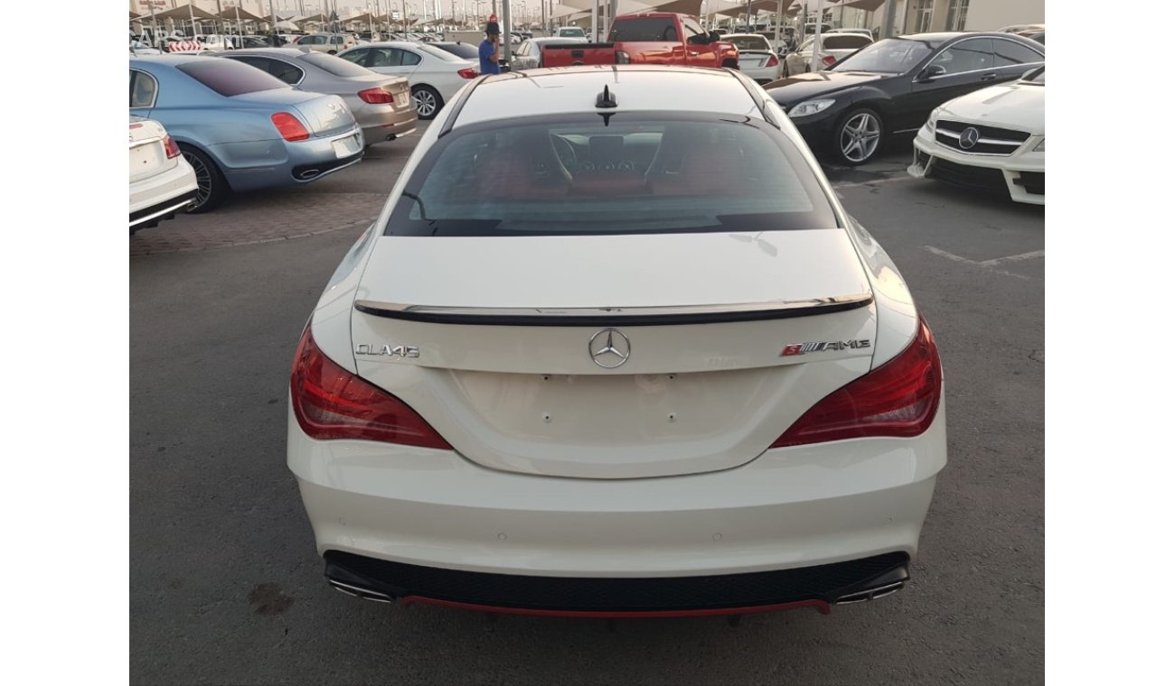 مرسيدس بنز CLA 250 مرسيدس CLA250 كت 45 موديل 2014 محول 2018 السياره بحاله ممتازه من الداخل والخارج فل اوبشن مسرفسه بالك