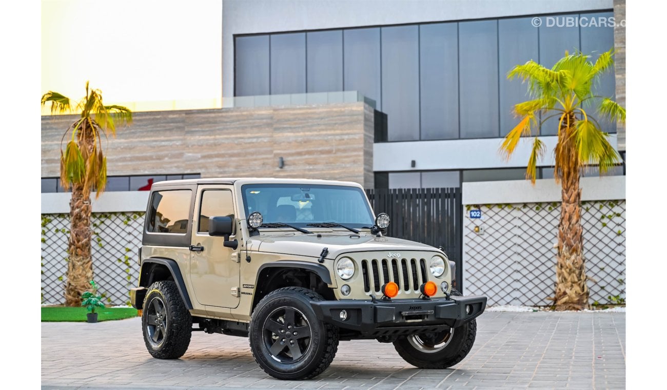 Jeep Wrangler Willys Edition | 1,939 P.M | 0% Downpayment | Perfect Condition