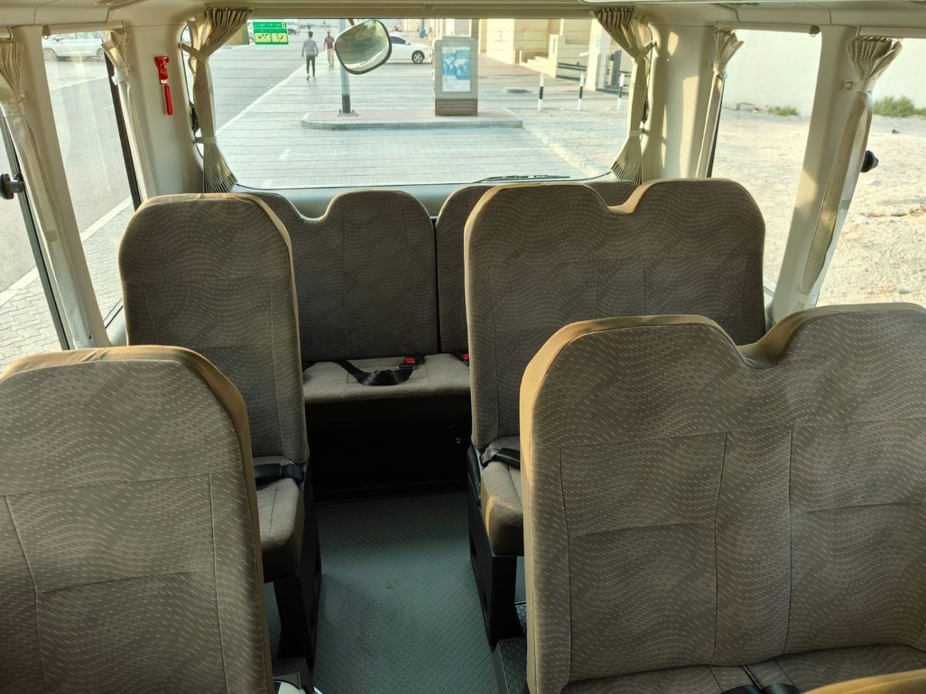 تويوتا كوستر 2025 Toyota Coaster High-Roof 23-Seater (2-Point Seatbelts) 4.0L 4-Cyl Turbo Diesel M/T RWD Export O