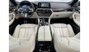 بي أم دبليو 540i 2018 BMW 540i M-Sport, December 2022 BMW Warranty, Full Service History, Full Options, GCC