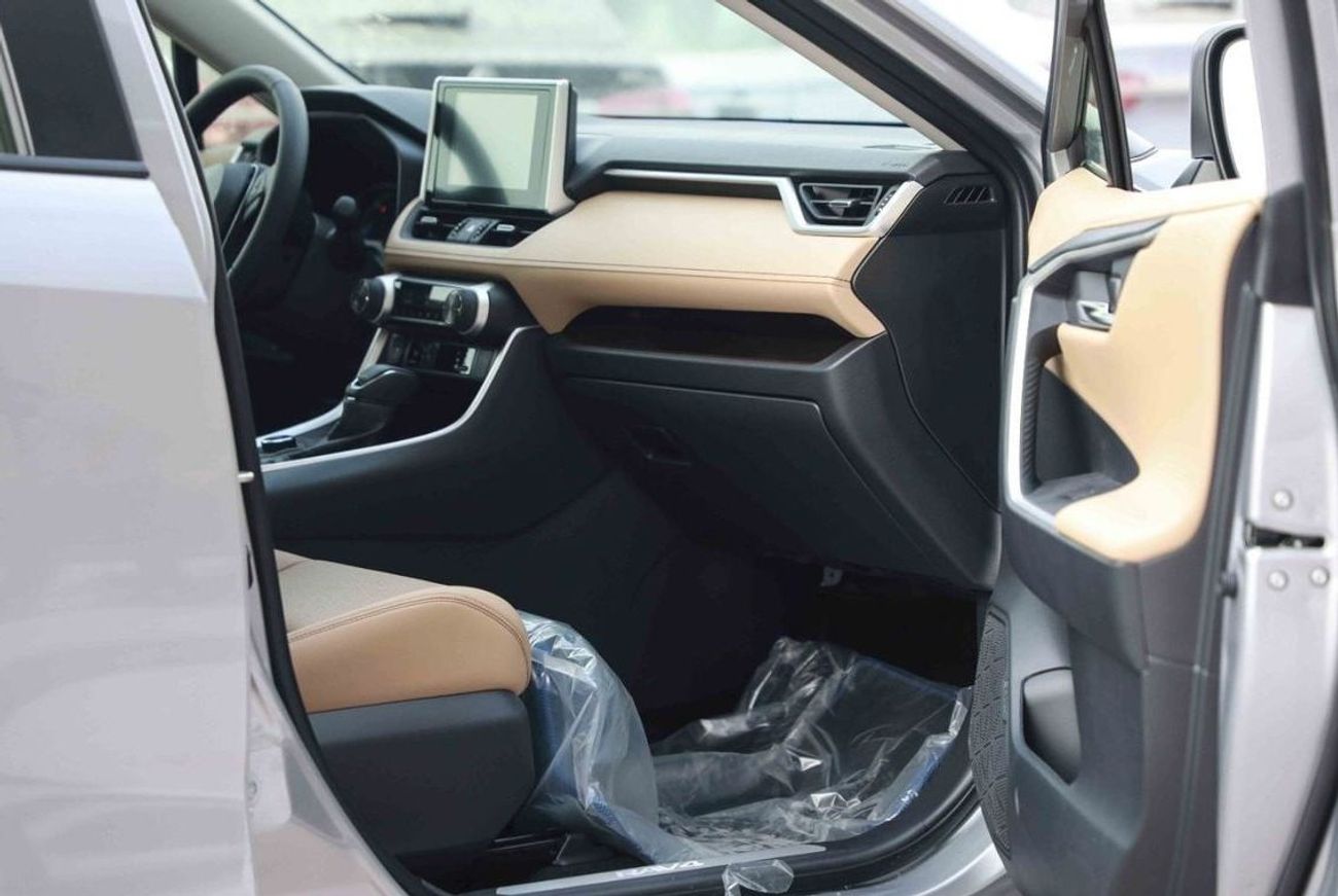 تويوتا راف ٤ 2025 TOYOTA RAV4 2.5 HIGH Hybrid - SILVER inside BEIGE | Export Only