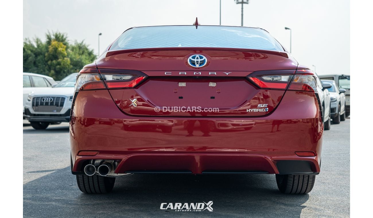 تويوتا كامري SE Hybrid 2021 Red