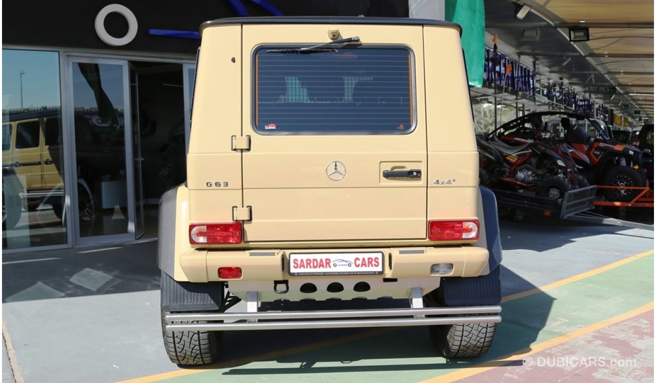 Mercedes-Benz G 500 4X4² with G63 Badge