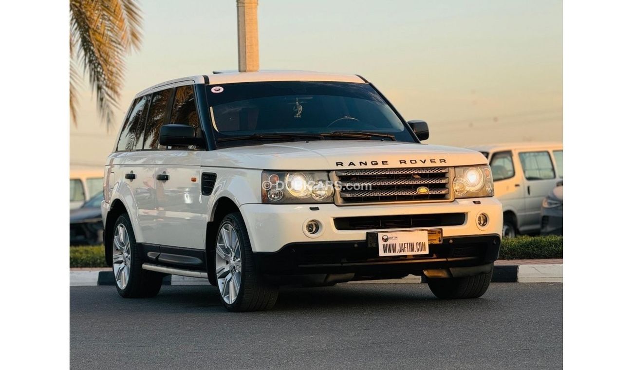 Land Rover Range Rover Sport 2008 | LHD | PREMIUM BLACK LEATHER SEATS | SUN ROOF