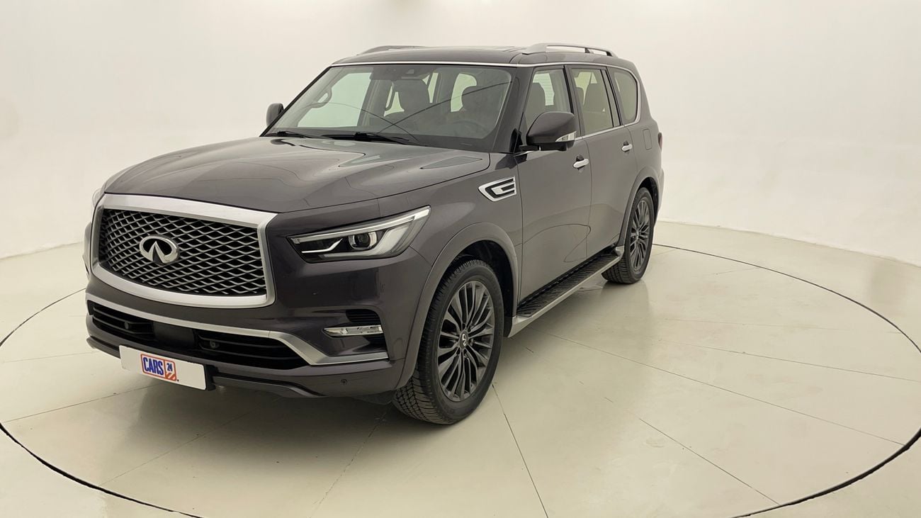 إنفينيتي QX80 LUXE SENSORY PRO ACTIVE 5.6 | بدون دفعة مقدمة | اختبار القيادة في المنزل