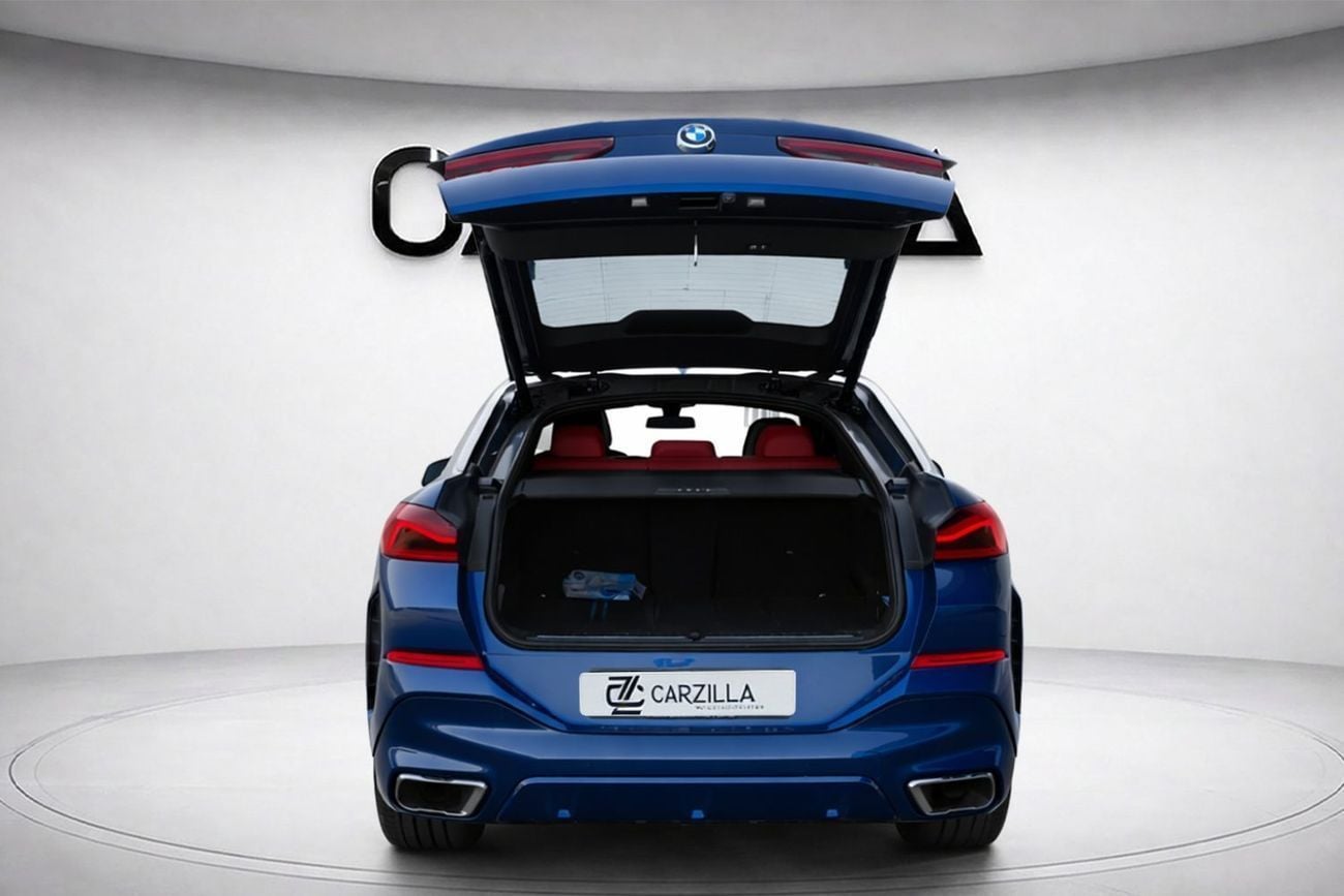 BMW X6 40i M Sport 3.0L  l AED 4,582 P.M l 0% Downpayment l 40i M-Sport l Agency Warranty & Se