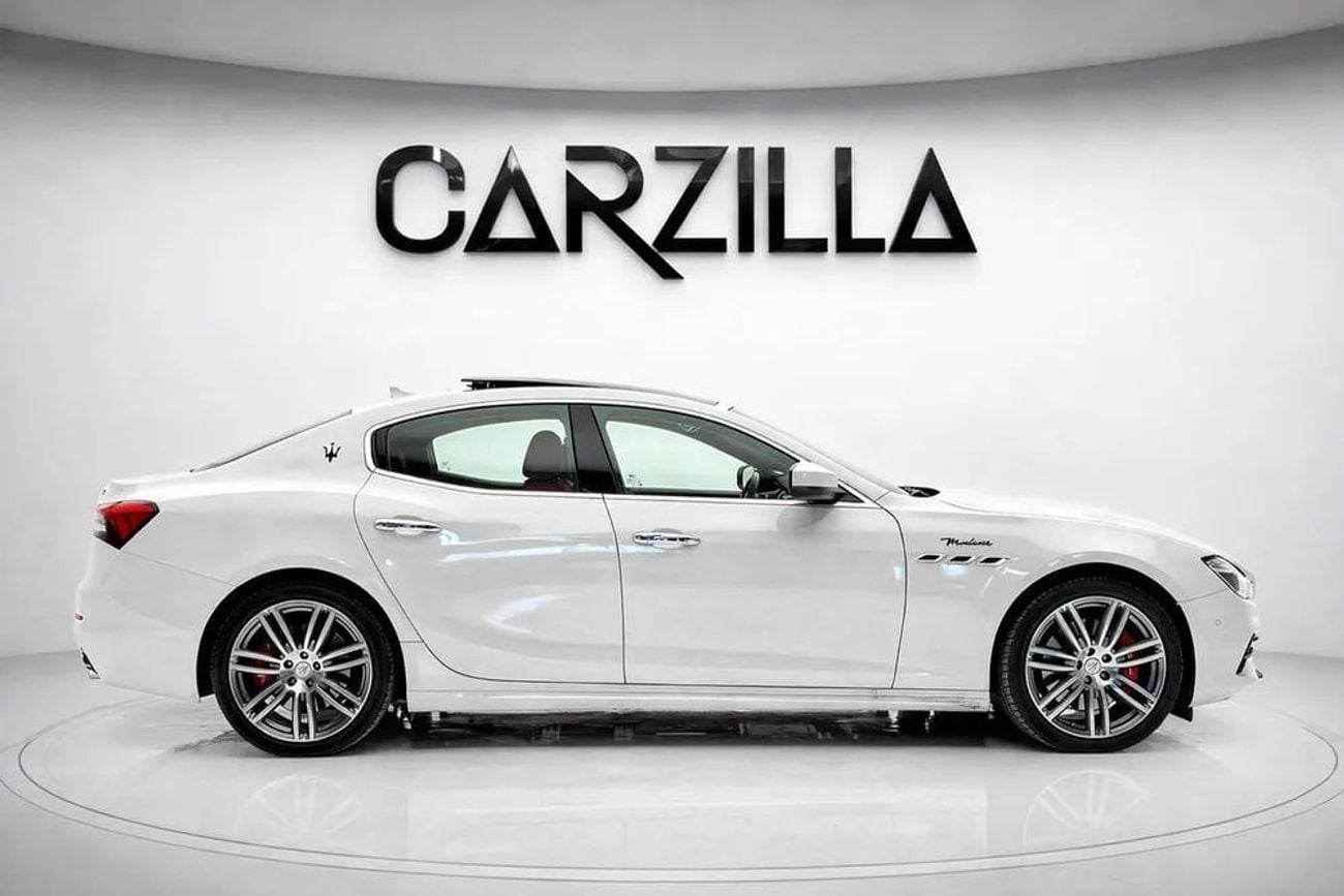 Maserati Ghibli Modena 3.0L l AED 3,035 P.M. l 0% Downpayment l Modena l 1 Year Warranty
