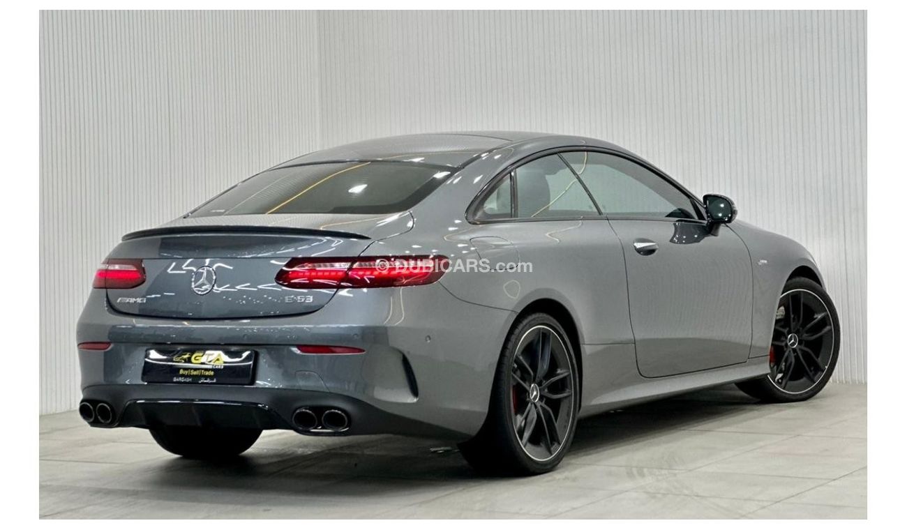 Mercedes-Benz E53 4MATIC+ 2022 Mercedes-Benz E-53 Coupe AMG,2027 April Mercedes Warranty+Service Contract,FSH,Low Kms,