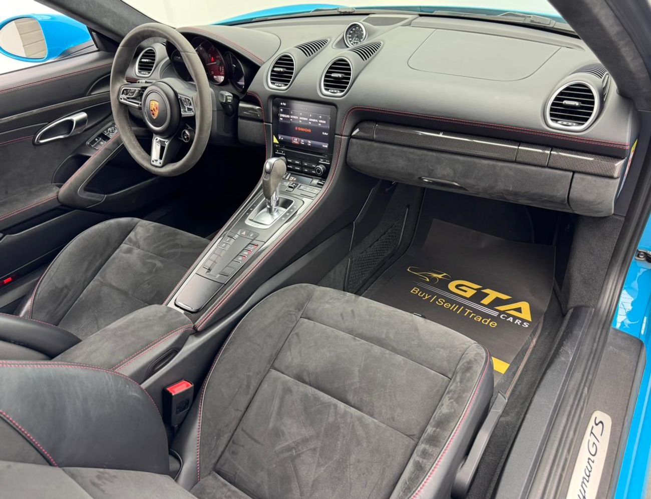 Porsche 718 Cayman GTS 2.5L 2019 Porsche 718 Cayman GTS, December / 2026 Porsche Warranty, Porsche Service History, GCC