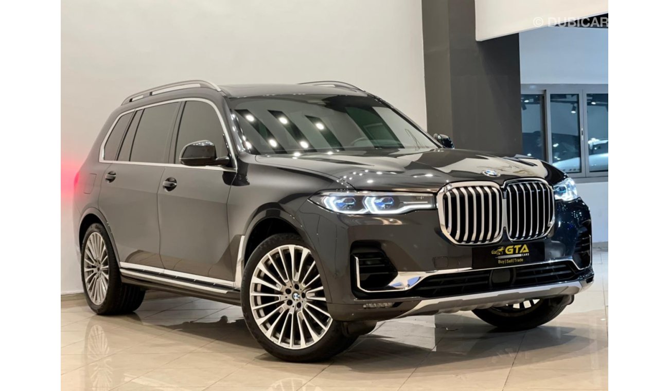 بي أم دبليو X7 2019 BMW X7 xDrive40i, 2024 BMW Warranty + Service Package, Fully Loaded, Low KMs, GCC