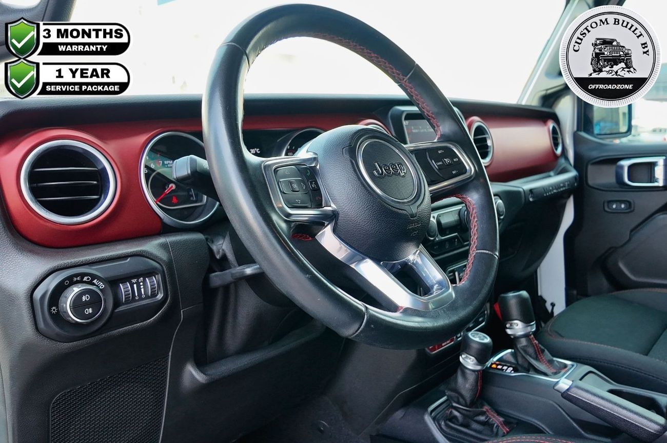 Jeep Wrangler Unlimited Rubicon 3.6L / 3 Months Warranty and 1 Year Service Package Included