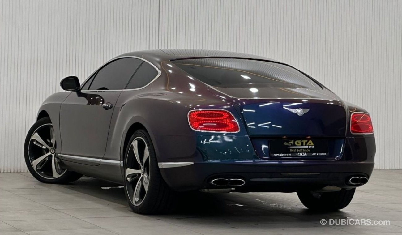 بنتلي كونتيننتال جي تي 2014 Bentley Continental GT V8, Full PPF, Low Kms, Full Options, Excellent Condition, GCC