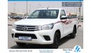 Toyota Hilux 2017 - SINGLE CABIN 4X2- GL - EXCELLENT CONDITION WITH GCC SPECS - VAT EXCLUDED