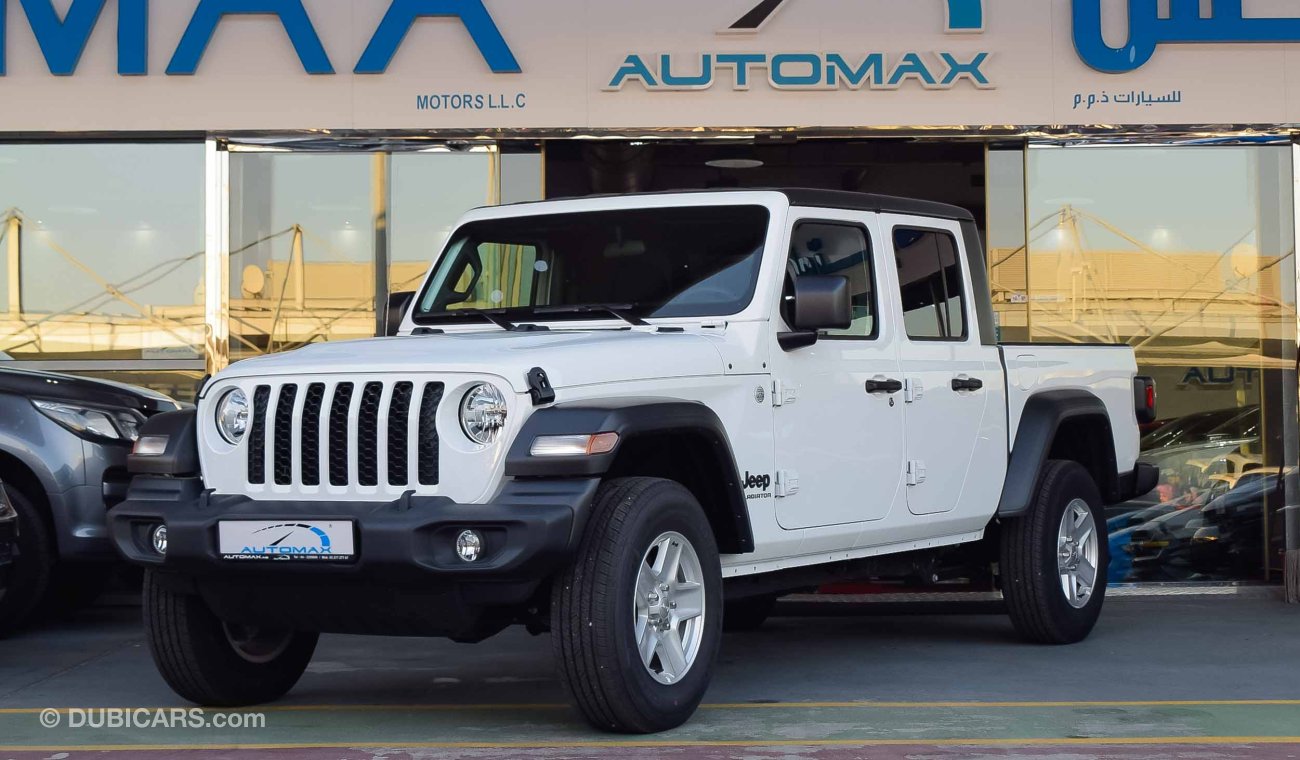 جيب جلادياتور 2020 Sport "S" 4X4, 3.6L V6 GCC, 0km with 3 Years or 100,000km Warranty