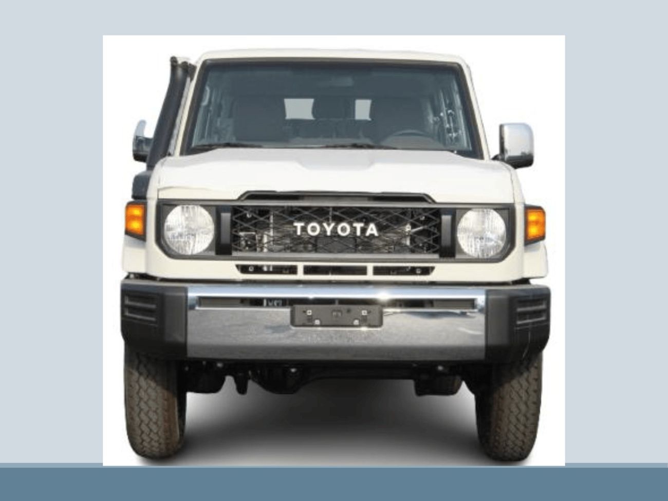 Toyota Land Cruiser 70 ECT0031 - Toyota LC76 Hardtop 5 Doors - 2.8L Diesel Manual White