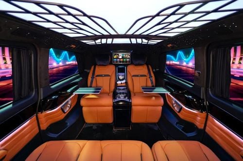 Mercedes-Benz V 300 NEW ARRIVAL 2026 MODEL VIP MERCEDES GCC V300 with ADDITIONAL REAR AC - 2 Years Warranty by VLINE