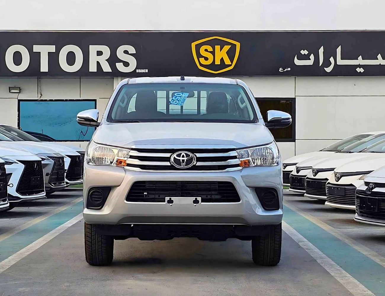 Toyota Hilux DOUBLE CABIN / BASIC WITH PWR WINDOWS /2.4L DIESEL A/T 4WD/CODE#HD