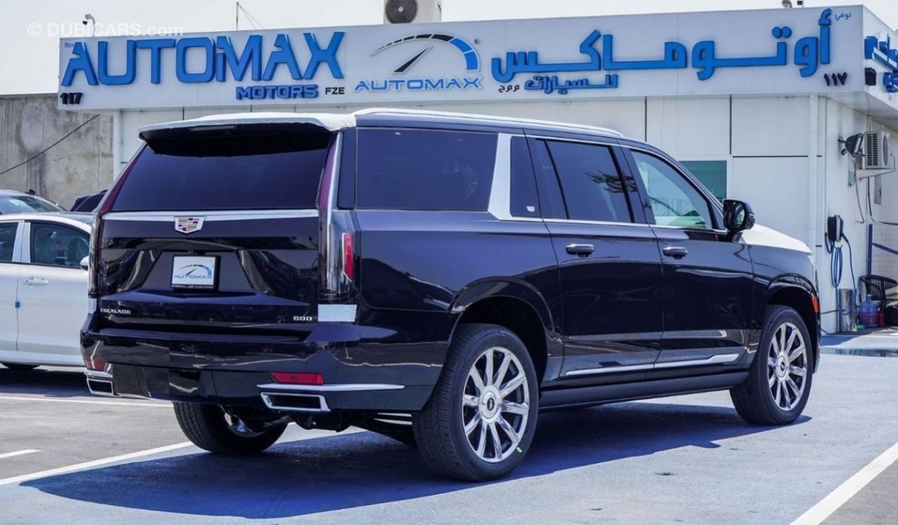 Cadillac Escalade 600 ESV Premium Luxury Platinum V8 6.2L 4X4 , 2023 Без пробега , (ТОЛЬКО НА ЭКСПОРТ)