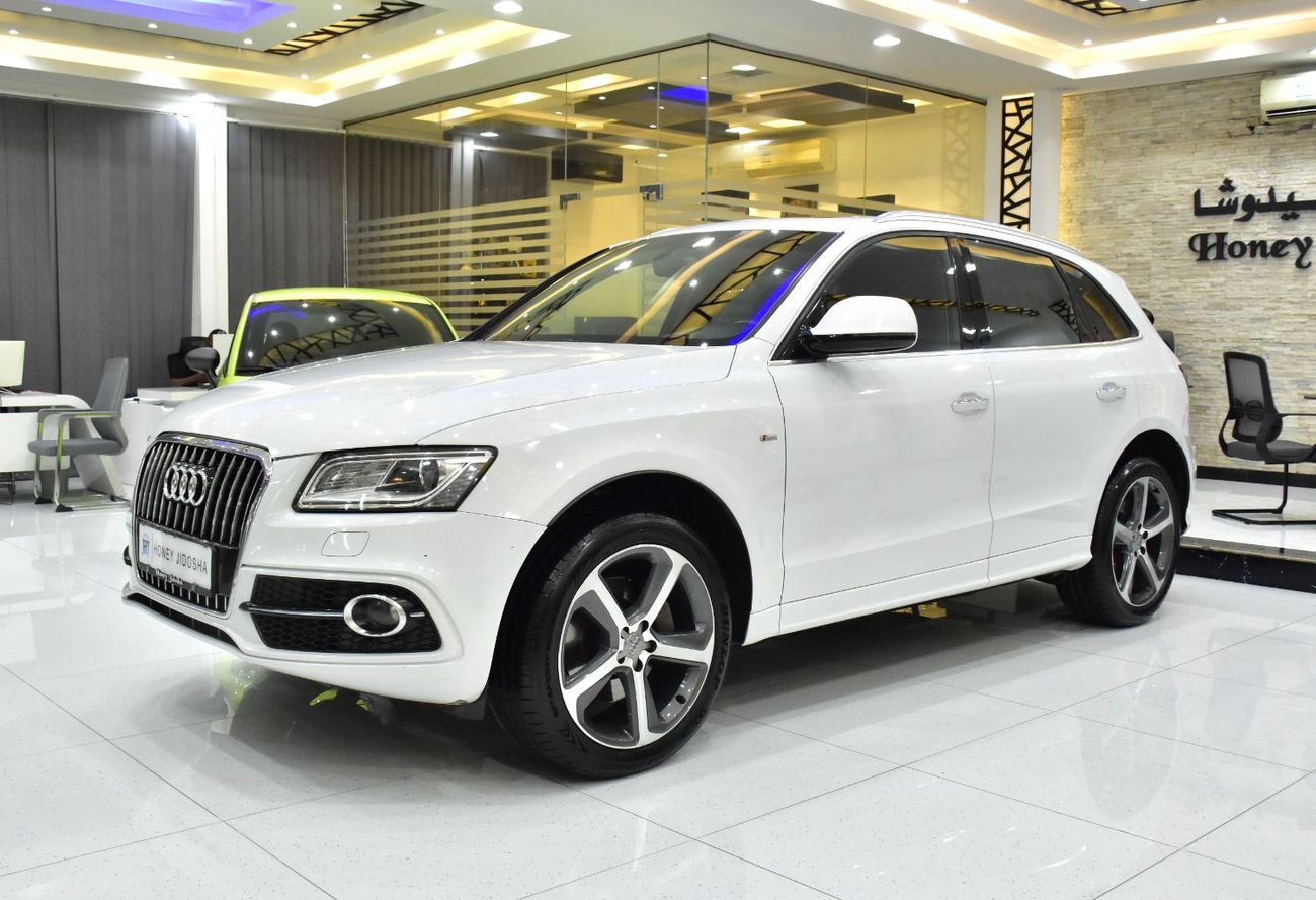 أودي Q5 EXCELLENT DEAL for our Audi Q5 S-Line 45TFSi Quattro ( 2016 Model ) in White Color GCC Specs