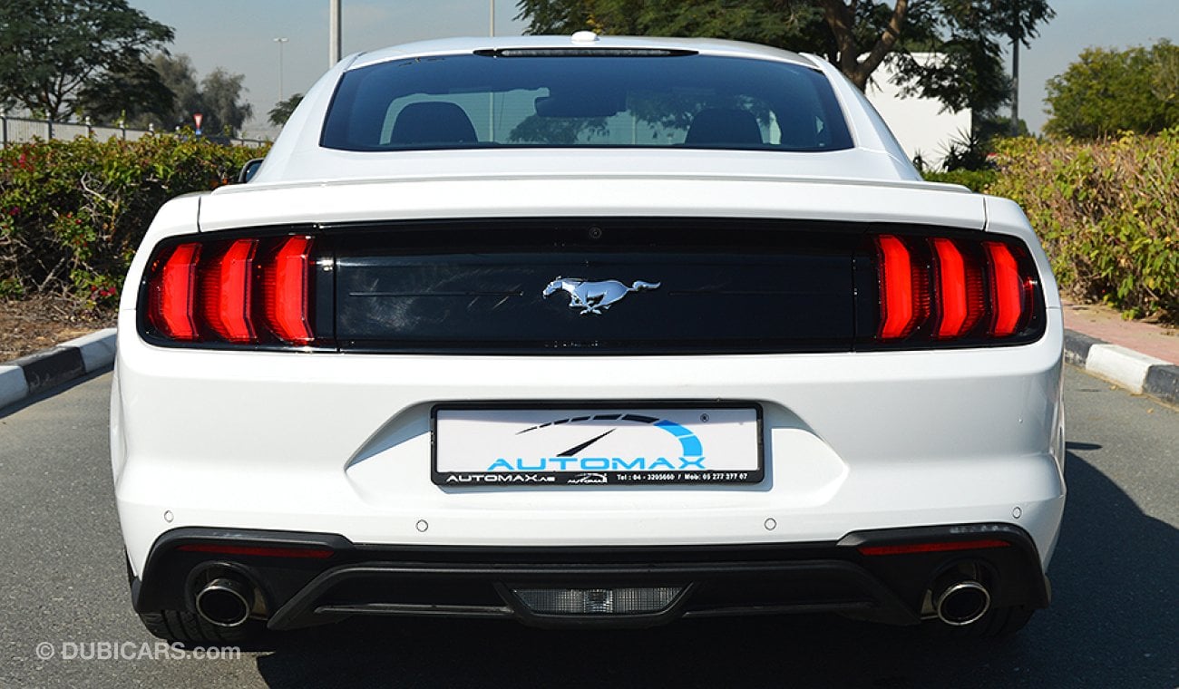 Ford Mustang 2019 Ecoboost, 2.3L V4, GCC, 0km w/ 3Yrs or 100K km WTY + 60K km SERV @ Al Tayer