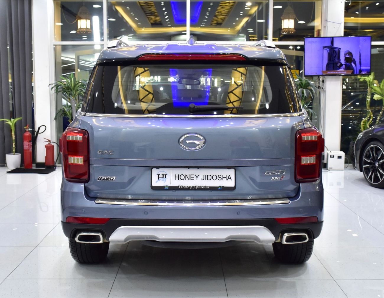 جي إي سي GS 8 EXCELLENT DEAL for our GAC GS8 i4WD 320T ( 2020 Model ) in Blue Color GCC Specs