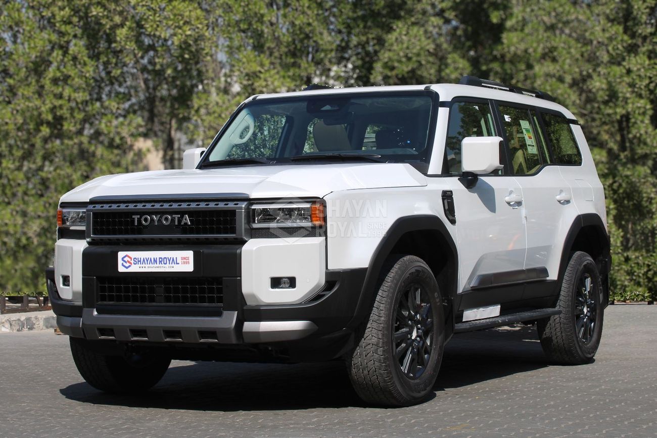 تويوتا برادو LHD 2.4L PETROL ALL ROUNDER FULL OPTION 4WD AT 7-SEATS | RADAR | 2025MY