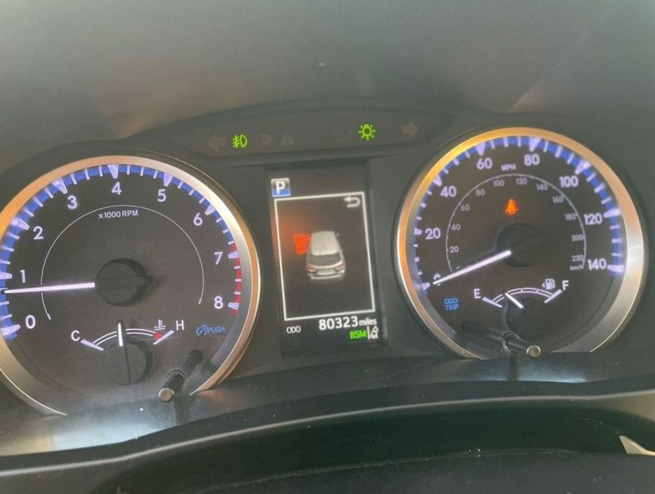 تويوتا هايلاندر 2019 Toyota Highlander LE+ 3.5L V6 MidOption 7 Leather Seats - Electric Seat & Trunk Auto