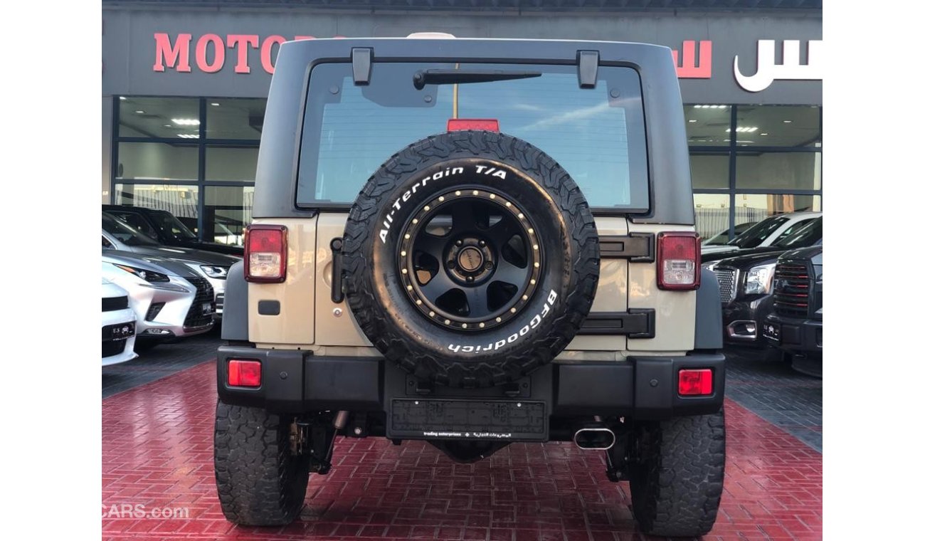 Jeep Wrangler UNLIMITED FALCON 2018 GCC WITH FSH IN MINT CONDITION