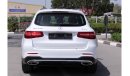 Mercedes-Benz GLC 250 4MATIC GLC 250 FULL OPTION 2019 GCC LOW MILEAGE SINGLE OWNER WITH AGENCY WARRANTY IN MINT CONDITION