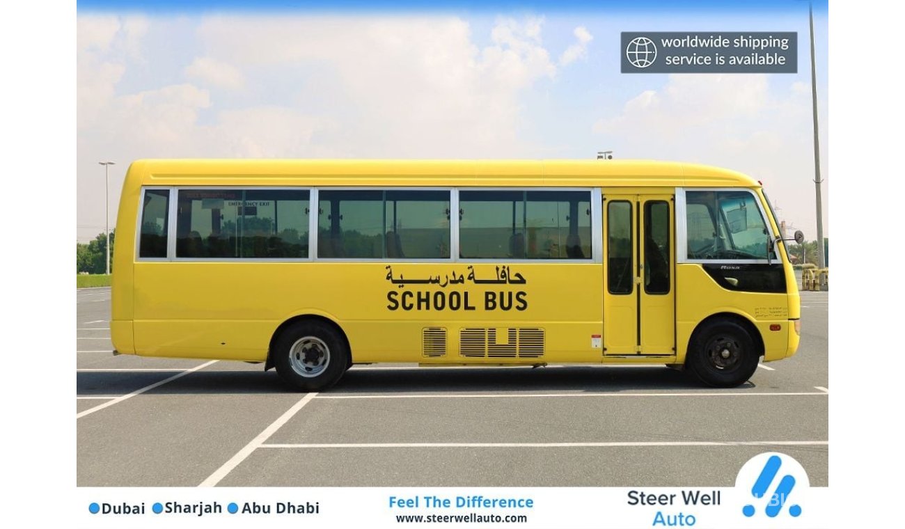 ميتسوبيشي روزا 2008 4.2L - 26 SEATER LONG BODY SCHOOL BUS | M/T DIESEL | GCC SPECS | BOOK NOW