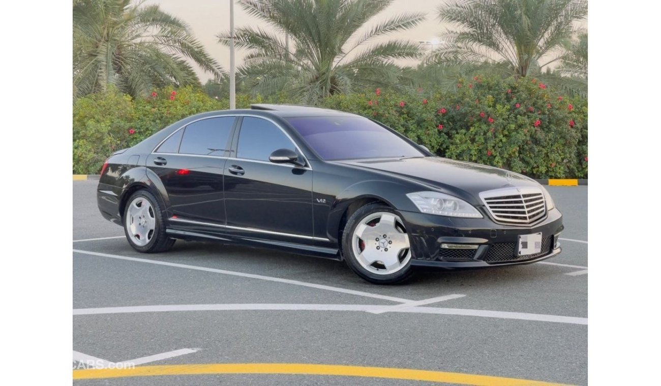 Mercedes-Benz S 65 AMG Mercedes S65, imported from Japan, 2008, full option, 12-cylinder, night vision, without accidents