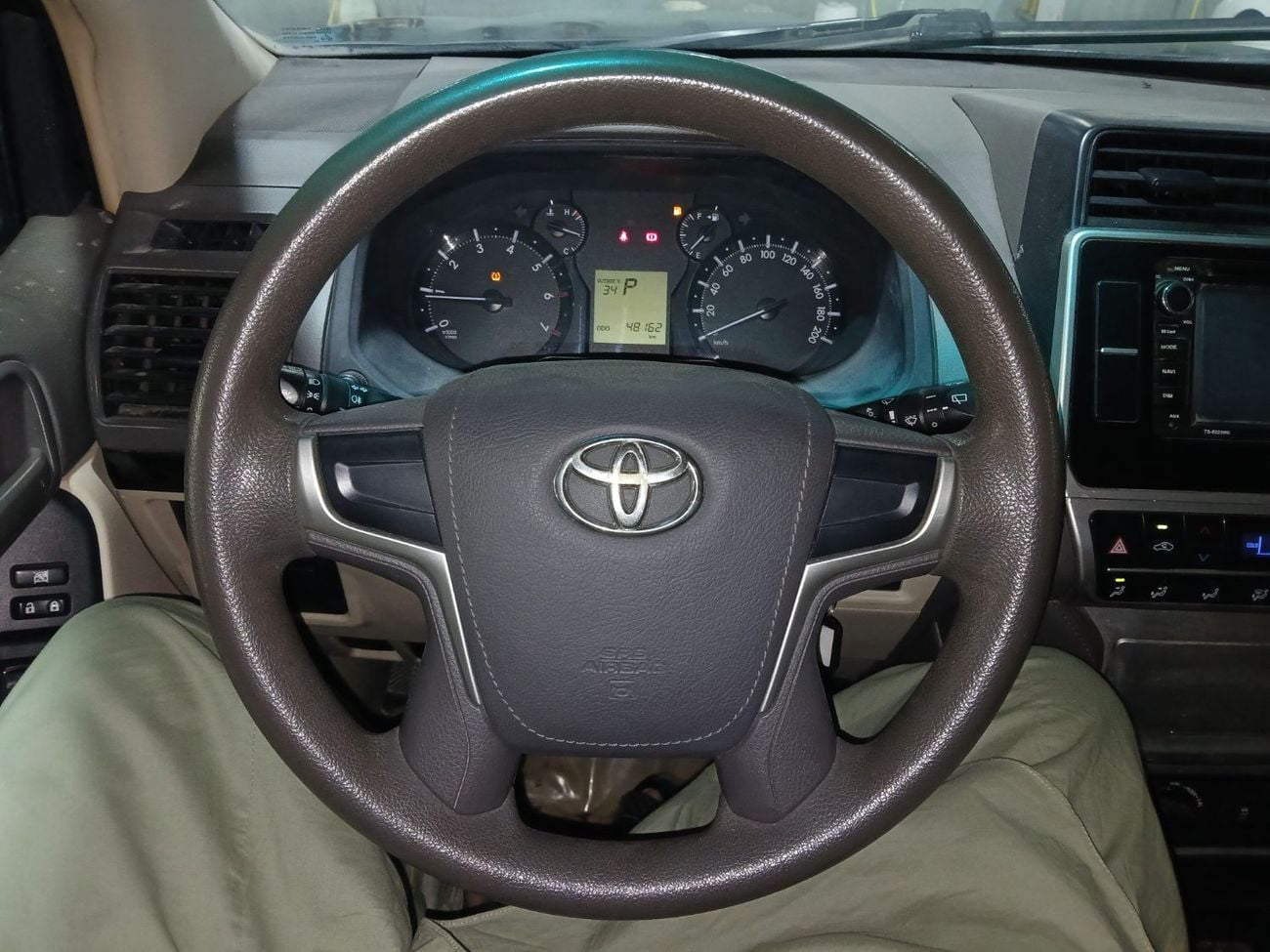 Toyota Prado TX-L 2.7L v4 petrol Engine Colour Black Transmission Automatic Interior Beige Leather seats 7seats back C