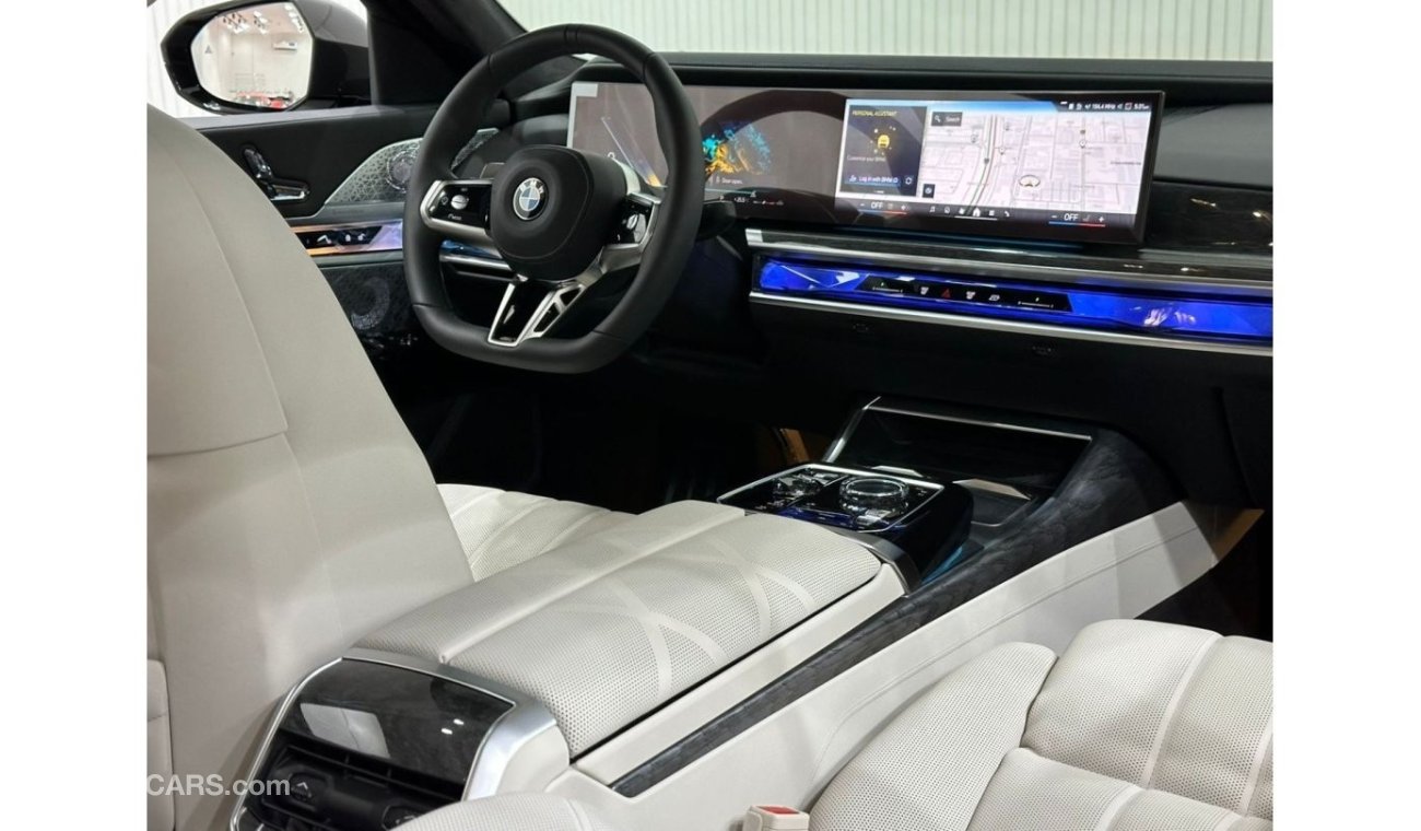 بي أم دبليو 760Li 2024 BMW 760i xDrive M-Sport Masterclass, 2028 BMW Warranty + Service Pack, Fully Loaded, GCC