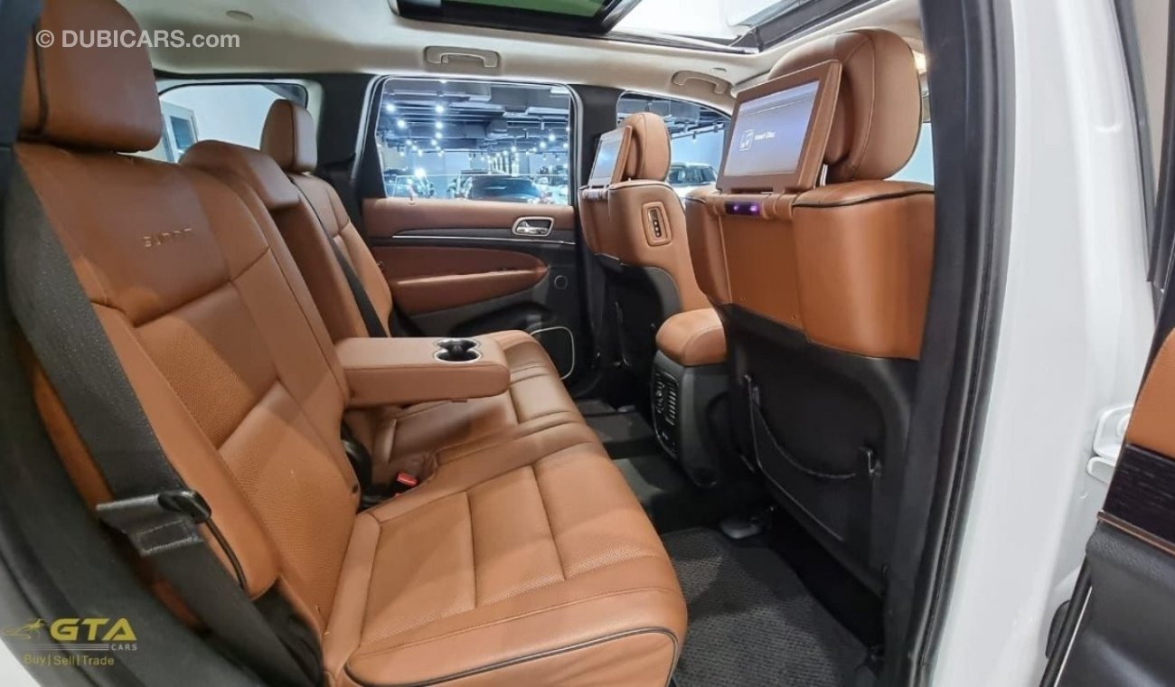 جيب جراند شيروكي 2015 Jeep Grand Cherokee Summit 5.7L V8, Service History, GCC