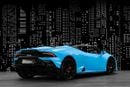 Lamborghini Huracan Evo Spyder LAMBORGHINI | HURACAN EVO SPYDER | BLUE CEPHEUS COLOR | CARBON INTERIOR
