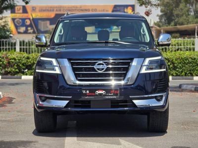 Nissan Patrol SE PLATINUM CITY 2021 GCC VERY LOW MILEAGE SINGLE OWNER IN MINT CONDITION