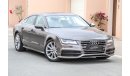 Audi A7 (V6) 2013 GCC under Warranty with Zero downpayment.