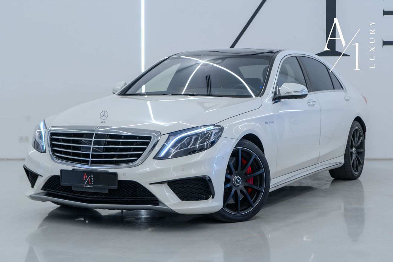 مرسيدس بنز S 63 AMG Std 5.5L 2014 Mercedes Benz S63 AMG, 2018 Facelift, Fully Loaded, Excellent Condition