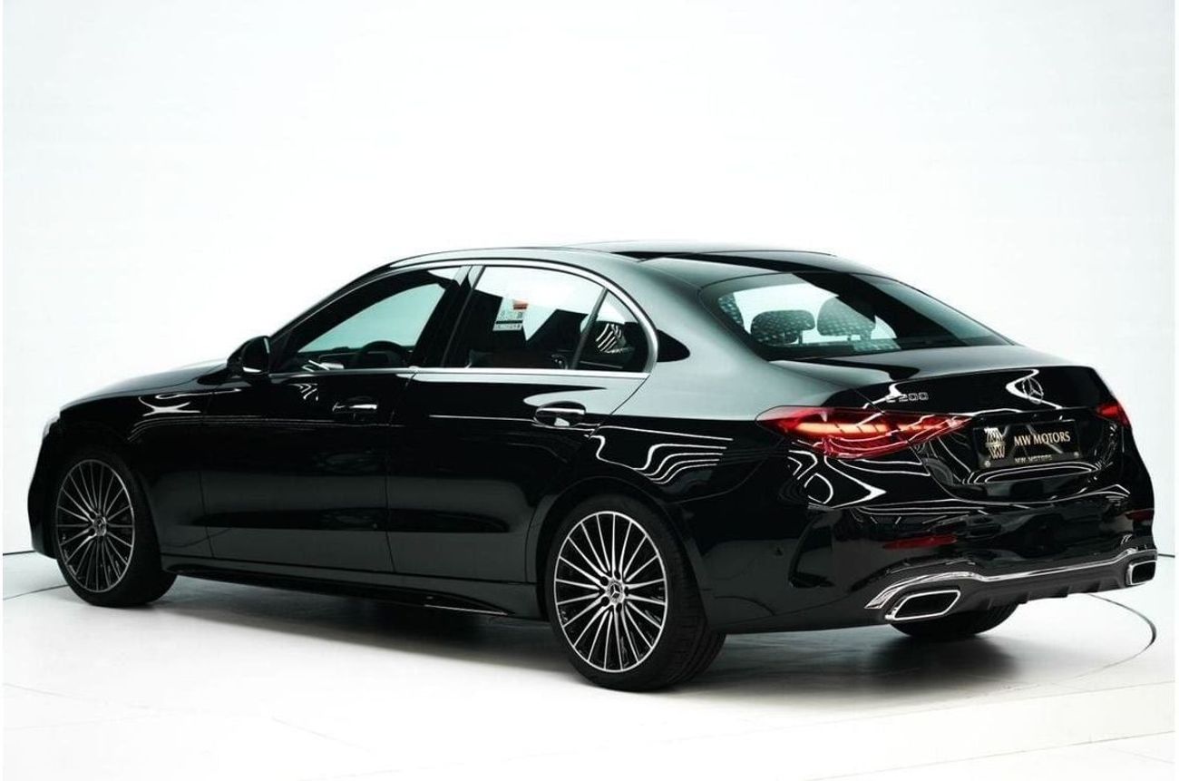 مرسيدس بنز C 200 Mercedes-Benz C 200 | 2025 GCC 0km | Agency Warranty | AMG Package |