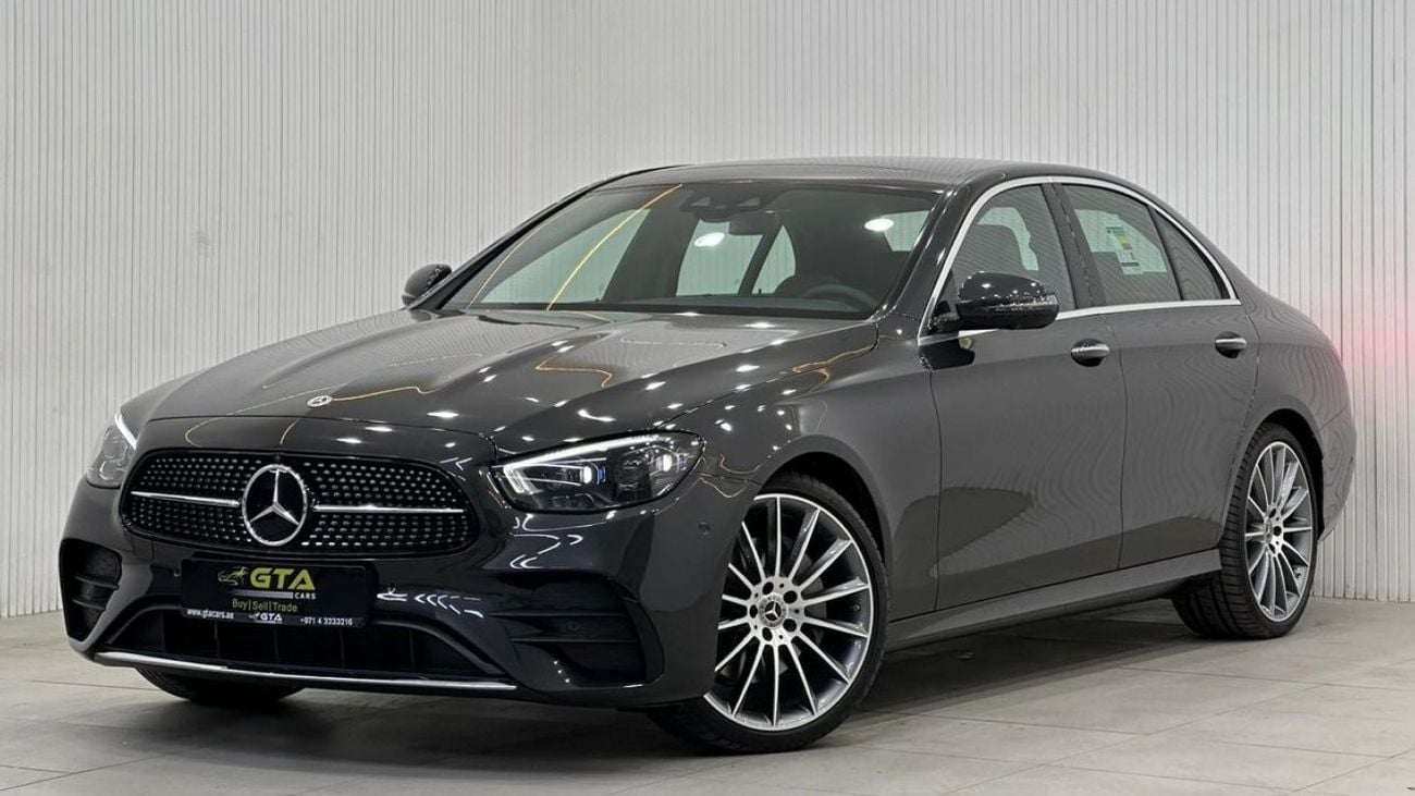 Mercedes-Benz E300 *Brand New* 2023 Mercedes Benz E300 AMG, 5 Years Mercedes Warranty, Delivery Kms, Full Options, GCC