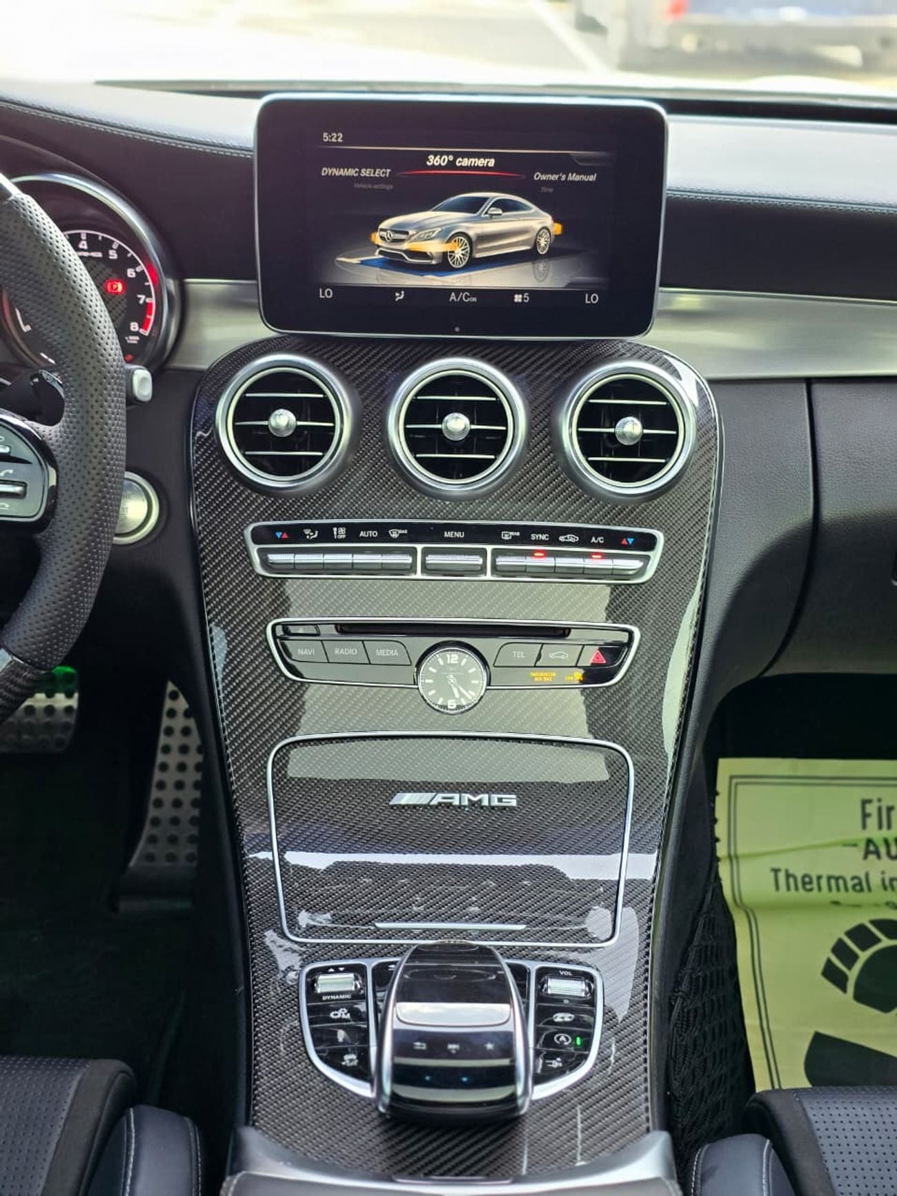 Mercedes-Benz C 63 Coupe MERCEDES C-63 AMG 2018 GERMANY // FULL OPITION // PERFECT CONDITION