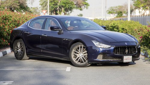 Maserati Ghibli 2015 - GCC - FULL SERVICE HISTORY - SUPER CLEAN CAR - 1 YEAR WARRANTY COVERS MOST CRITICAL PARTS