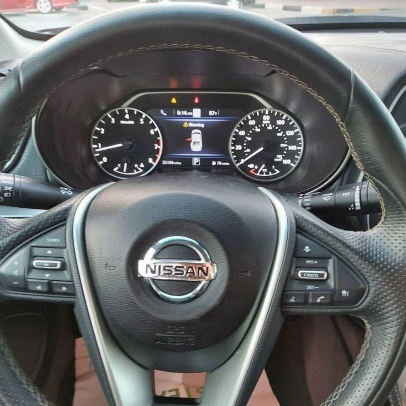 نيسان ماكسيما وارد كندي رادار نقطةعمياء بصمة تحديدمسار