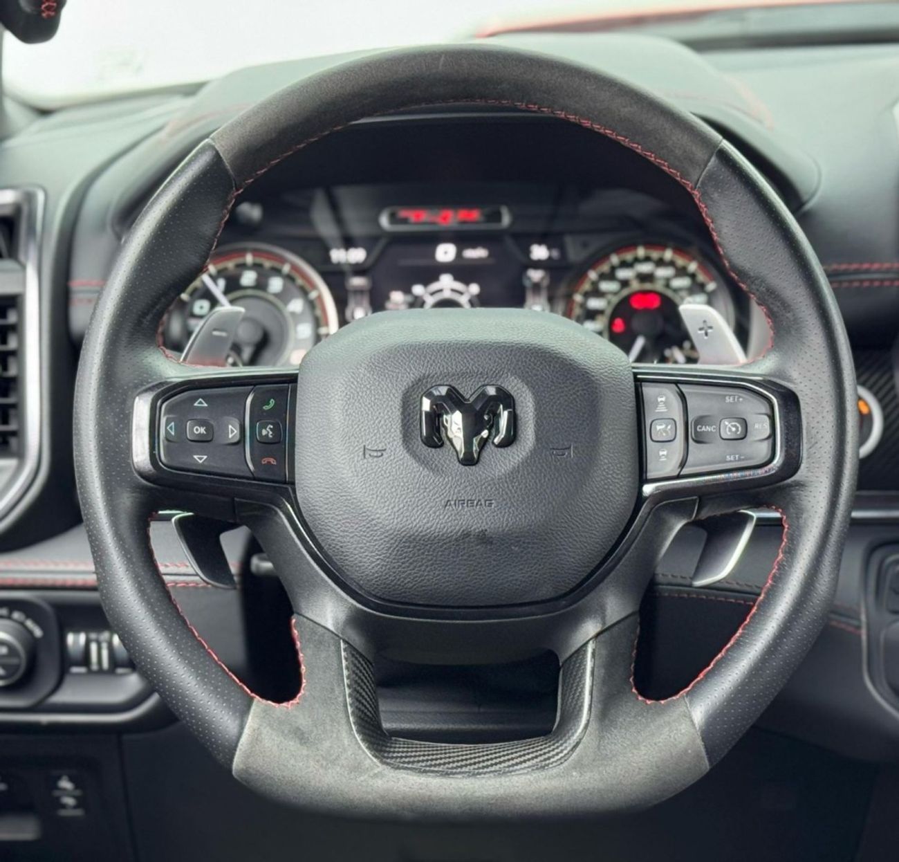 RAM 1500 TRX Crew Cab 6.2L 2022 Dodge RAM TRX, Agency Warranty Till 2027, Full Service History, GCC