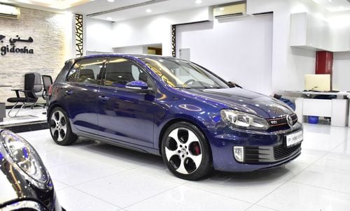 Volkswagen Golf GTI EXCELLENT DEAL for our Volkswagen GTi ( 2013 Model ) in Blue Color GCC Specs