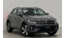 Volkswagen T ROC 2023 Volkswagen T-Roc R-Line, March 2026 VW Warranty, March 2027 VW Service Contract, Low Kms, GCC