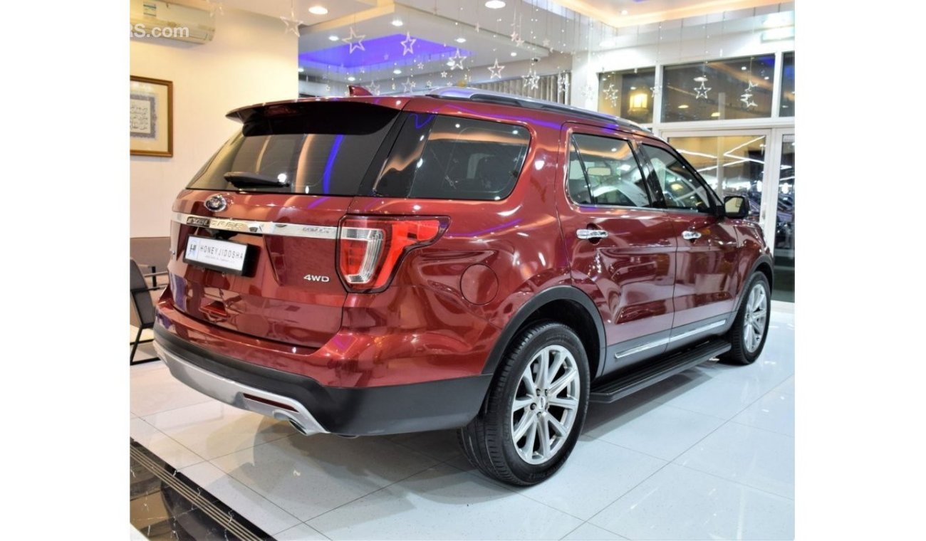 فورد إكسبلورر EXCELLENT DEAL for our FORD Explorer LIMITED 4WD 2017 Model!! in Red Color! GCC Specs