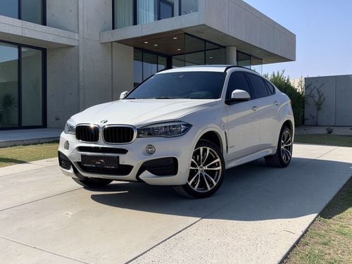 BMW X6 AED 1,880 P.M | 0% DOWN PAYMENT | BMW X6 XDRIVE35I M KIT | AGENCY SERVICE HISTORY | 2019 | GCC SPECS
